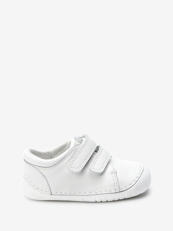 White Standard Fit (F) Crawler Shoes