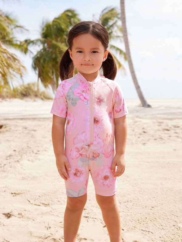 Pink Peony Sunsafe Swimsuit (3mths-10yrs)