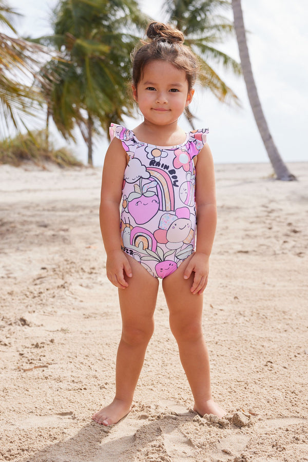 Multi Character Frill Swimsuit (3mths-7yrs)