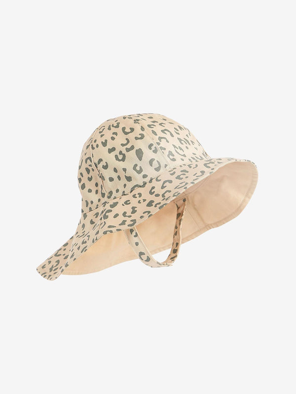 Animal Print Baby Wide Brim Bucket Hat (0mths-2yrs)