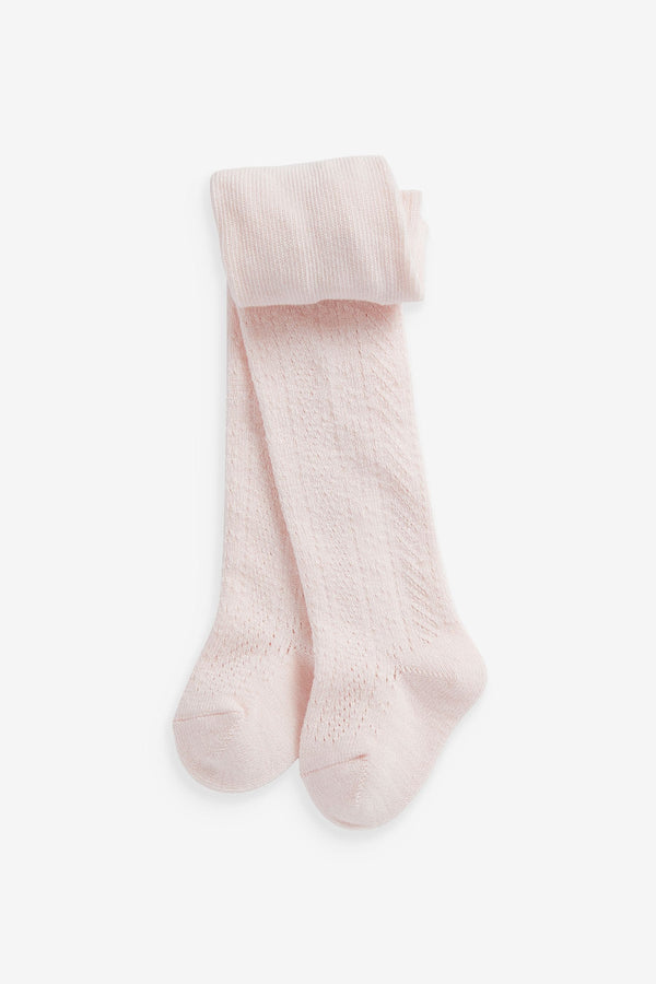 Pink Baby Pelerine Tights 1 Pack (0mths-2yrs)