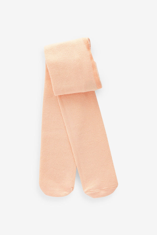 Peach Pink Baby Single Tights (0mths-2yrs)