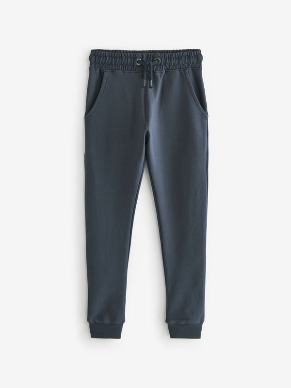 Navy Blue Longer Length Skinny Fit Joggers (3-16yrs)