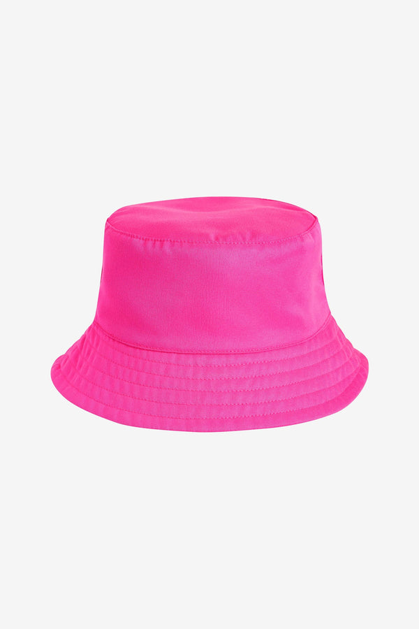 Bright Pink Bucket Hat (1-16yrs)