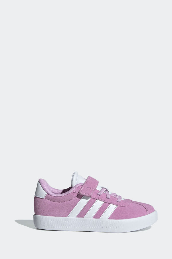 Lilac Purple adidas Kids Sportswear VL Court 3.0 Trainers