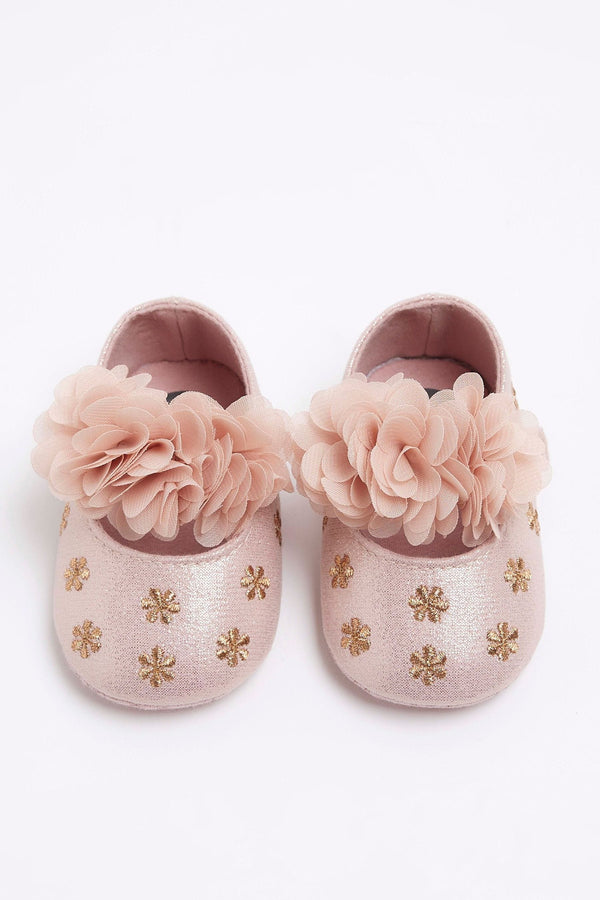 River Island Baby Girls Corsage Floral Shoes