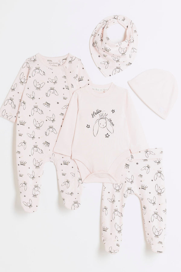 River Island Baby Girls 5 Piece Multipack Newborn Set