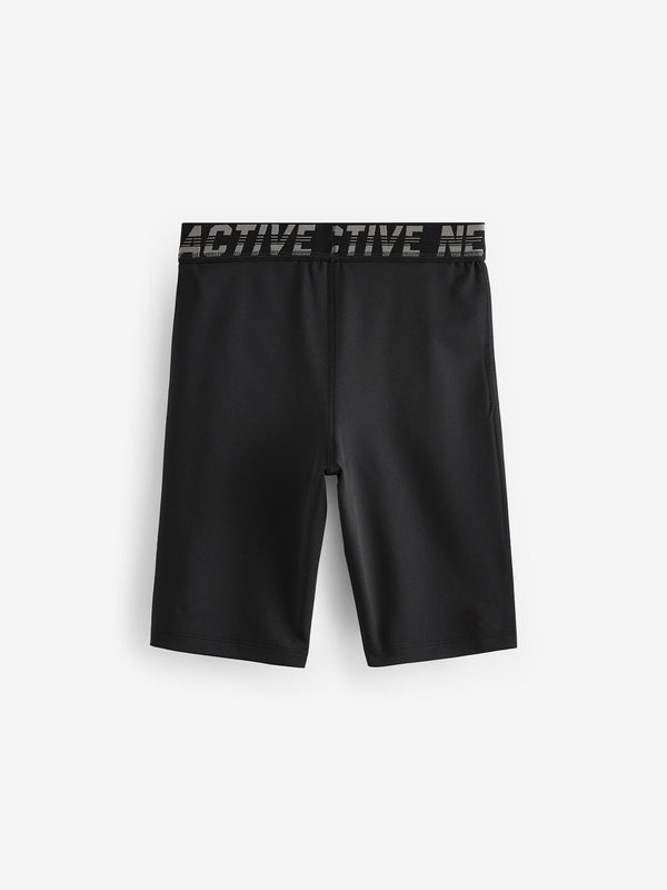 Black Base Layer Shorts (3-16yrs)