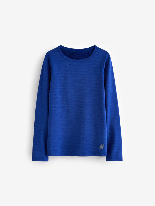 Cobalt Blue Long Sleeve Base Layer Top (3-16yrs)