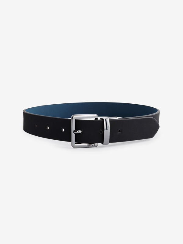 Navy Blue/Black Reversible Belt