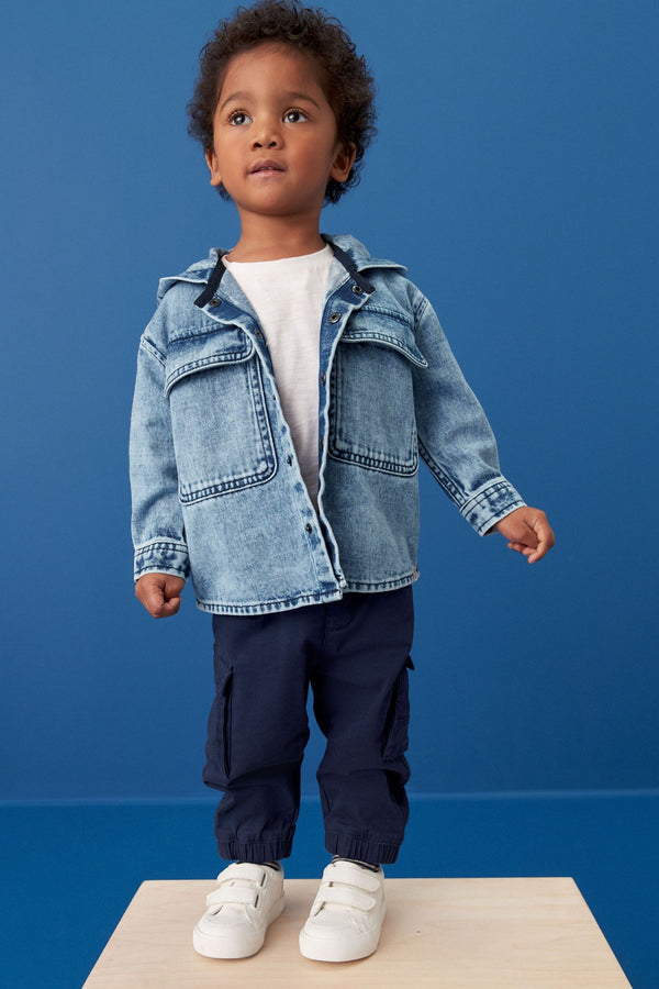 Blue Denim Shacket (3mths-7yrs)