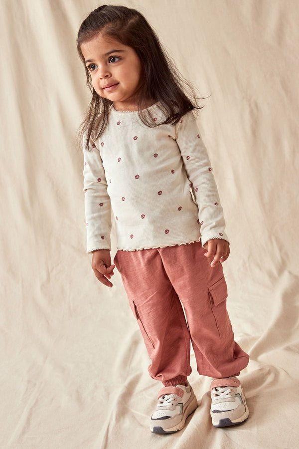 Pink Cargo Trousers Set (3mths-7yrs)