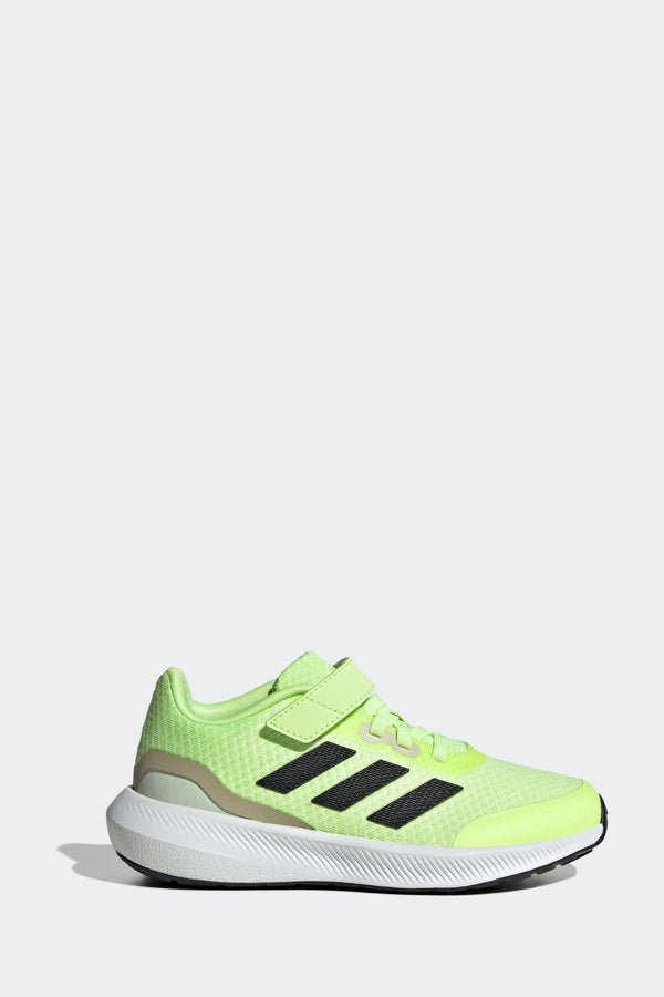 Green adidas Sportswear Runfalcon 3.0 Elastic Lace Top Strap Trainers