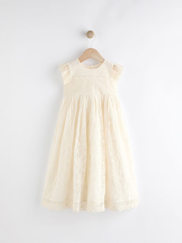 Ivory Occasion Baby Dress (0mths-2yrs)