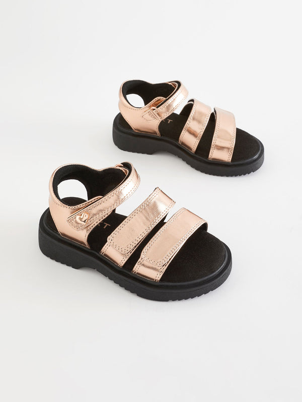 Rose Gold Chunky Sandals