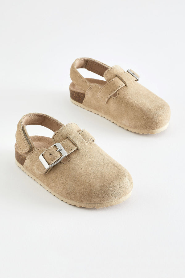 Sand Leather Clog