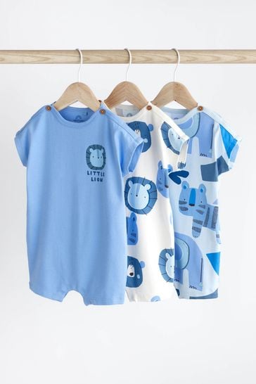 Baby Jersey Rompers 3 Pack( immediate)