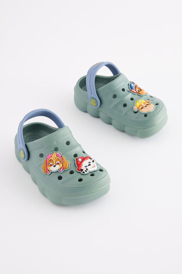 Green Paw Patrol Clogs