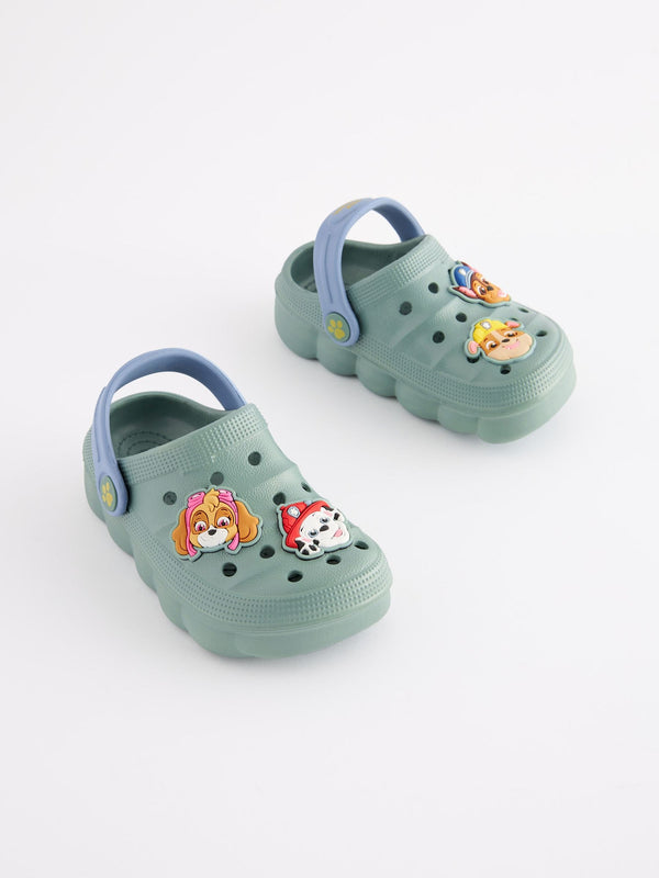 Green Paw Patrol Clogs