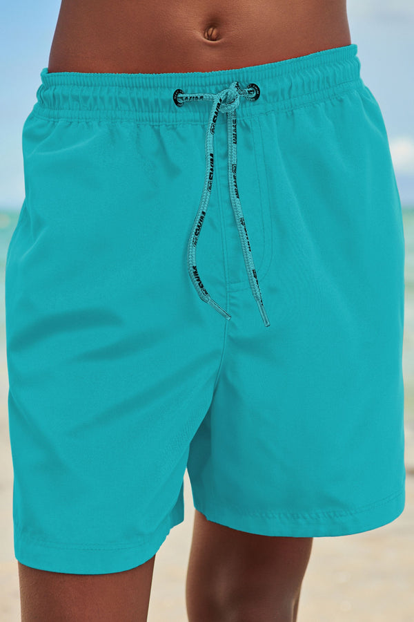 Turquoise Blue Swim Shorts (1.5-16yrs)