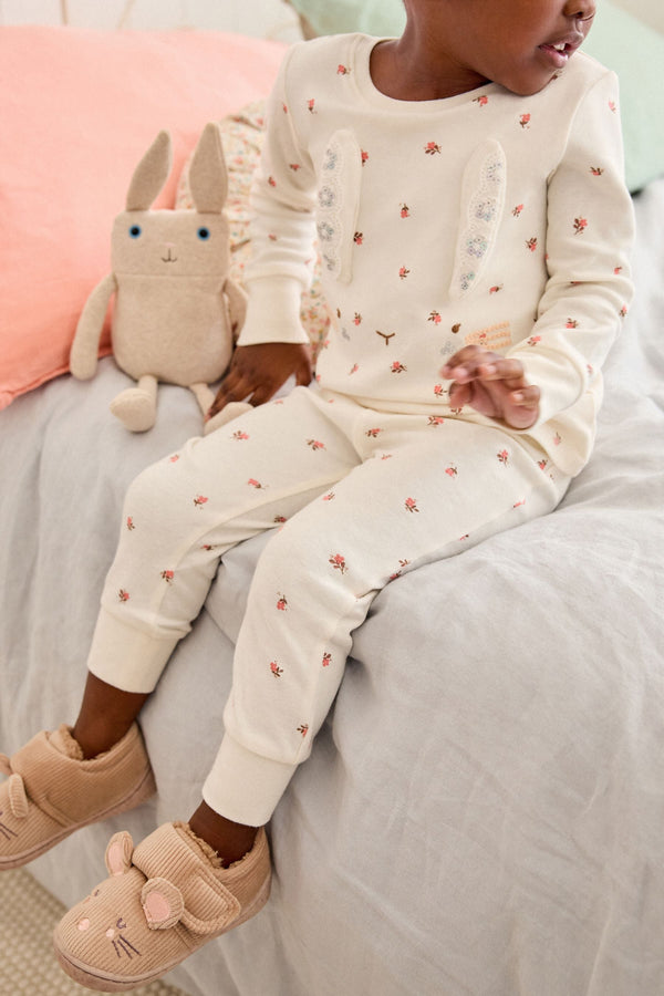 Cream Bunny Pyjamas 1 Pack (9mths-8yrs)