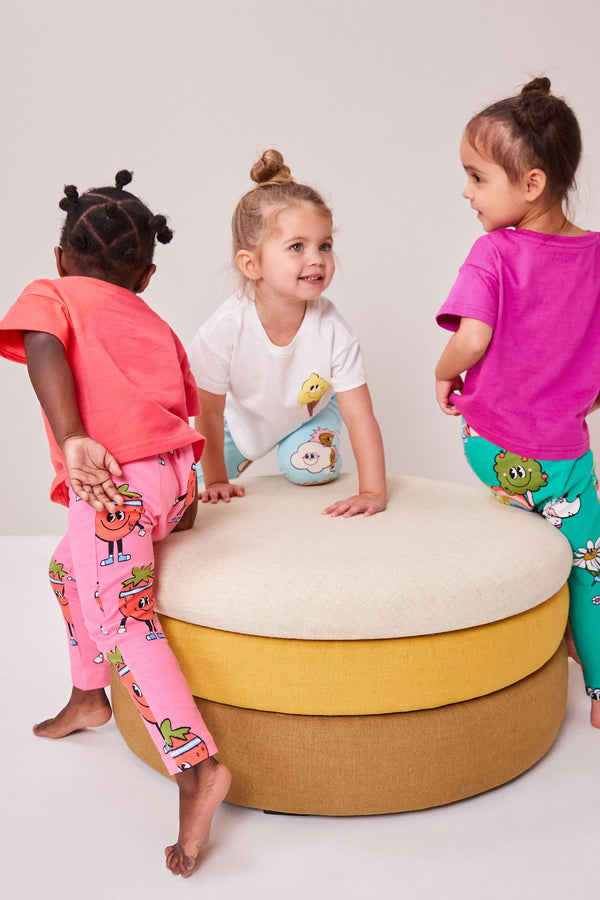 Multi Character Legging Pyjamas 3 Pack (9mths-8yrs)