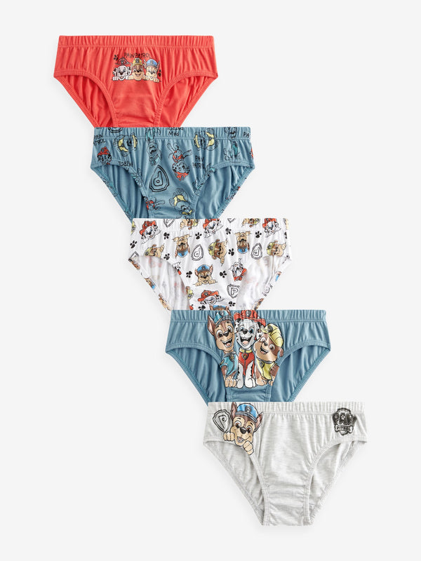 Paw Patrol Briefs 5 Pack (1.5-8yrs)