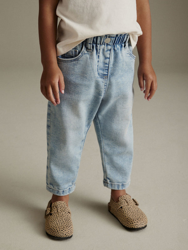 Denim Lightwash Mom Jeans (3mths-7yrs)