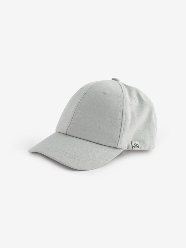 Grey Canvas 100% Cotton Cap 1-16 years (3mths-16yrs)