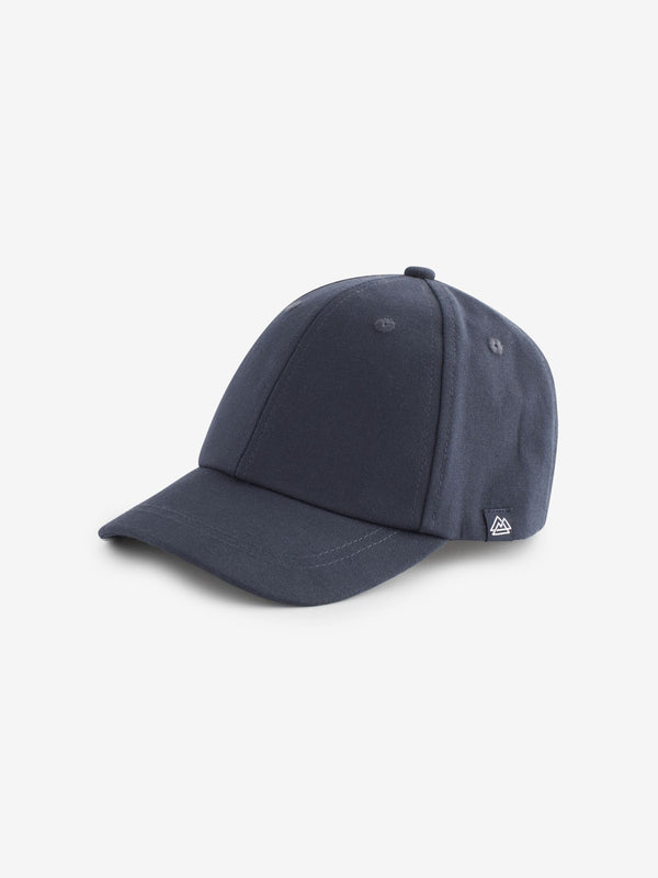 Navy Blue Canvas 100% Cotton Cap 1-16 years (3mths-16yrs)