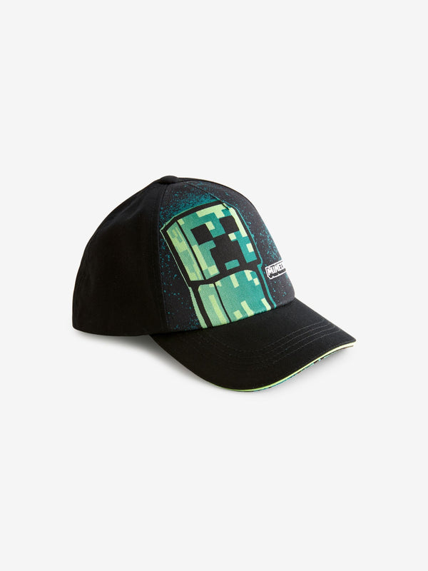 Minecraft Creeper 100% Cotton License Cap (1-16yrs)