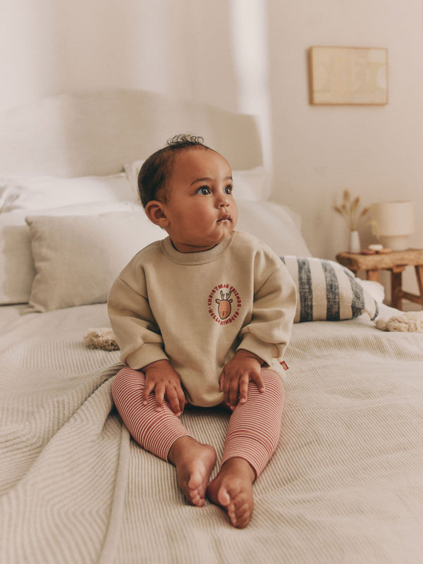 Neutral Christmas Baby Cosy Sweatshirt and Leggings Set (0mths-2yrs)