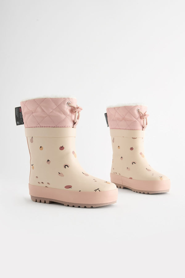 Neutral Fruit Cuff Wellies