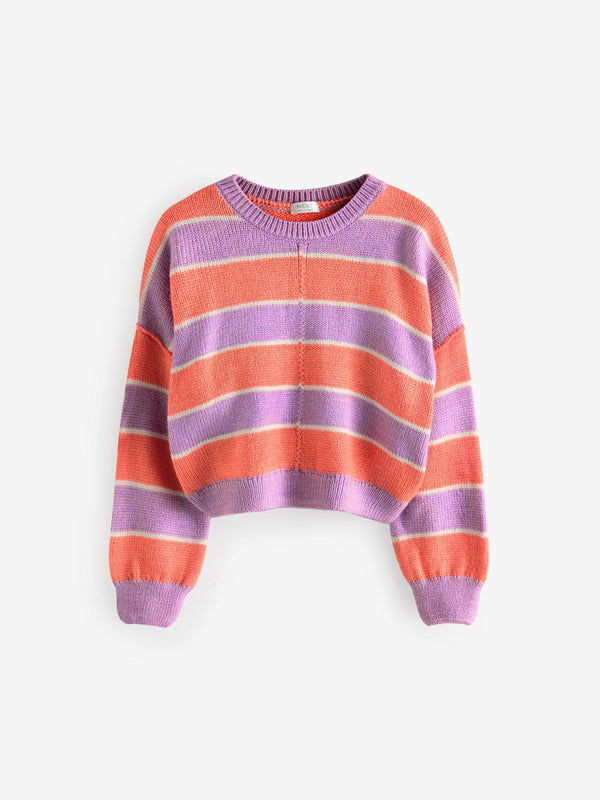 Multi Stripe Boxy Jumper (3-16yrs)