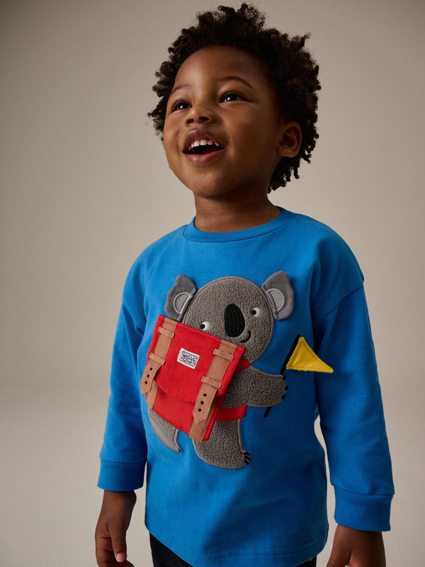 Blue Koala Long Sleeve Interactive T-Shirt (3mths-7yrs)