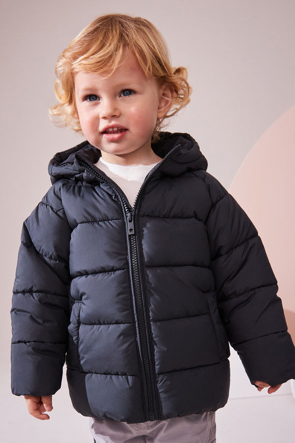 Charcoal Grey Padded Coat (3mths-7yrs)