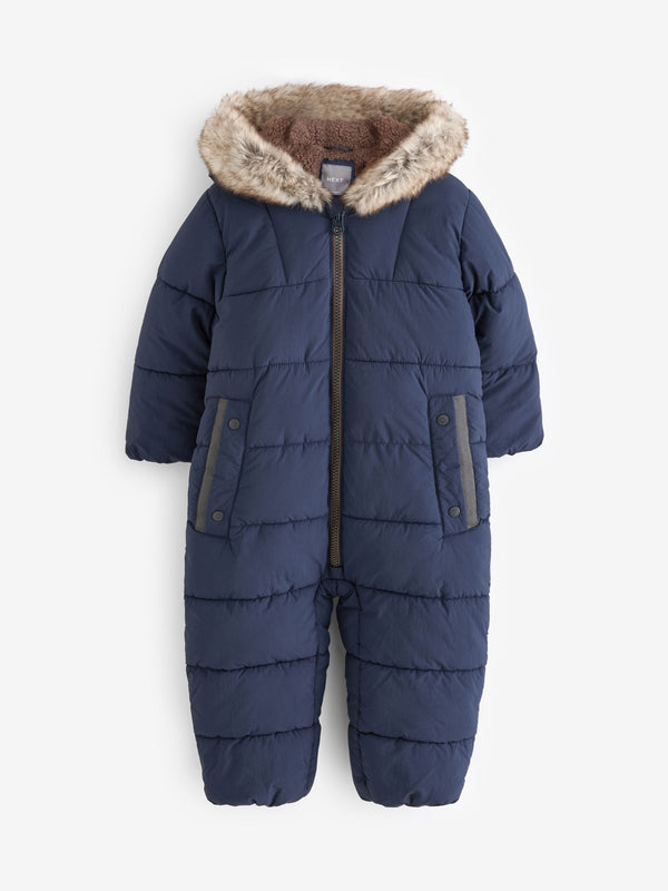 Navy Snowsuit (3mths-7yrs)