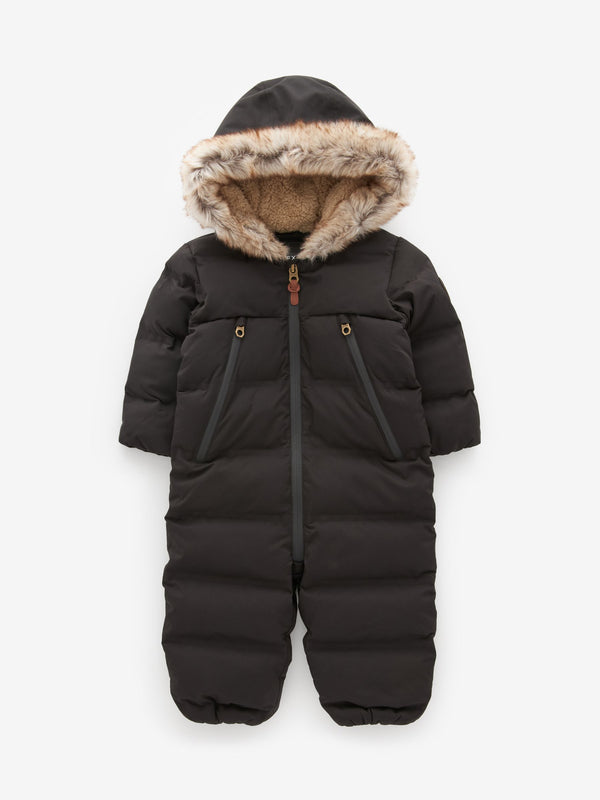 Black Waterproof Snowsuit (3mths-7yrs)