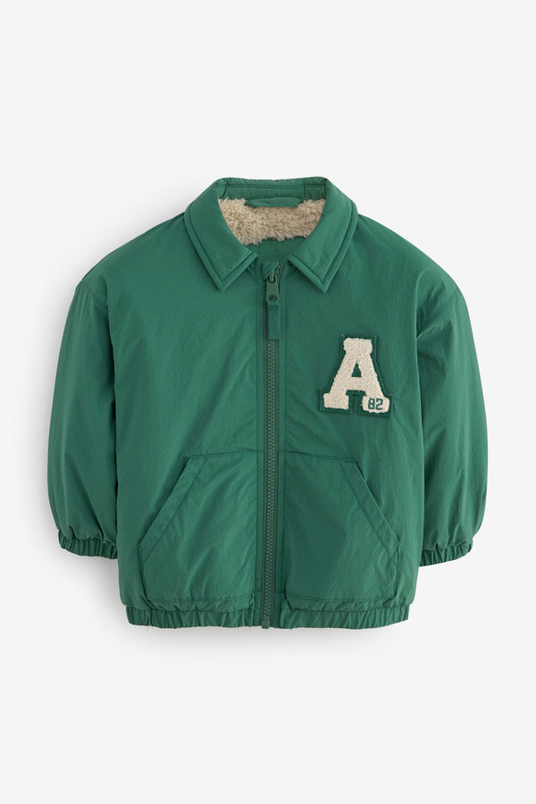 Green Coach Varsity Jacket (3mths-7yrs)