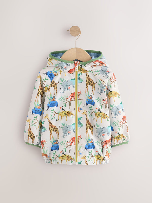 Neutral Safari Shower Resistant Jacket (3mths-7yrs)
