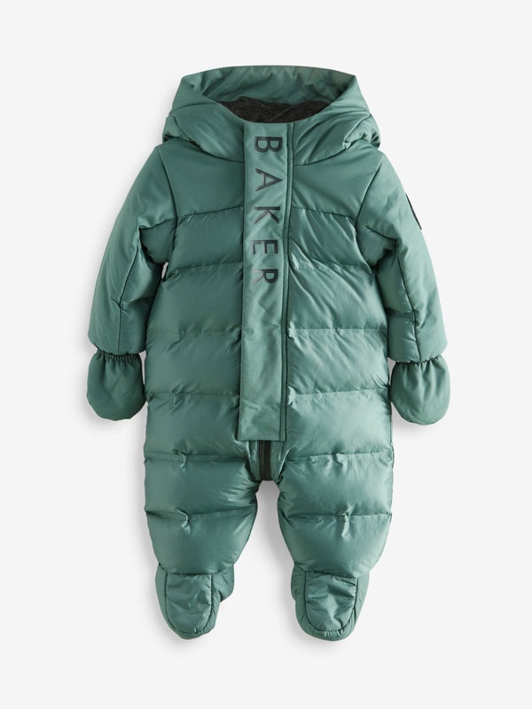 Baker by Ted Baker Green Shower Resistant Snowsuit