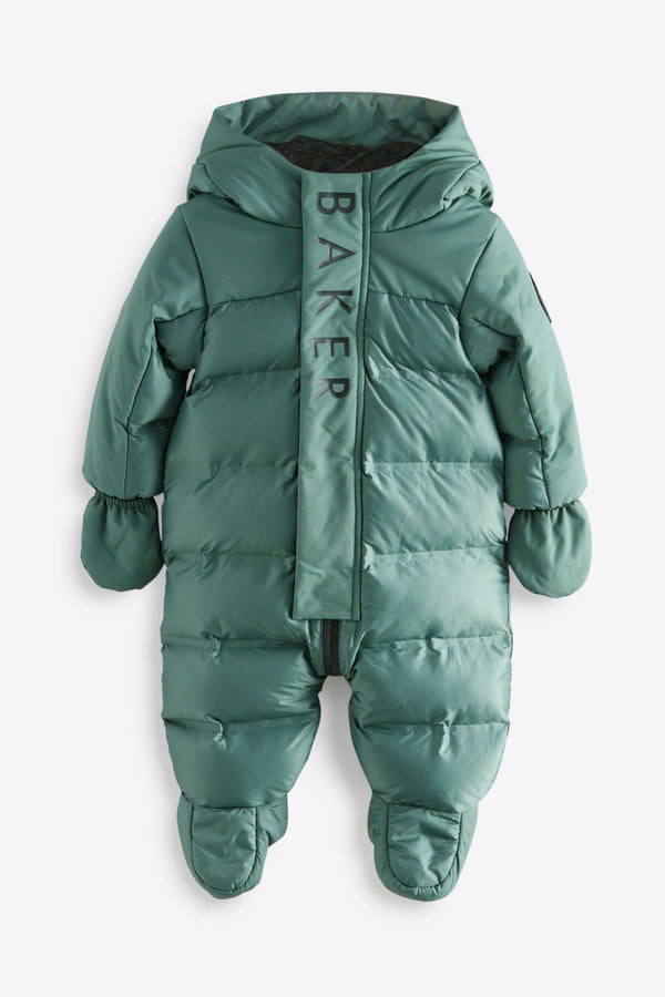 Baker by Ted Baker Green Shower Resistant Snowsuit