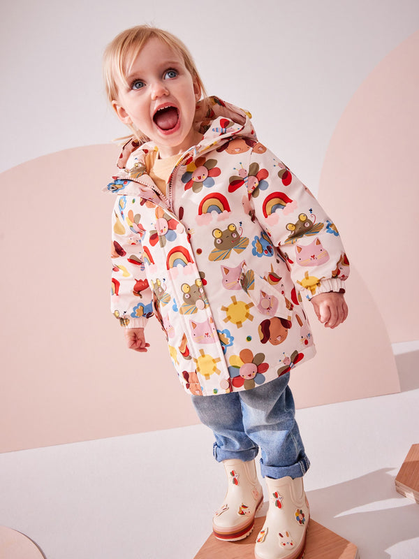 Multi Waterproof Colourblock Jacket (3mths-7yrs)