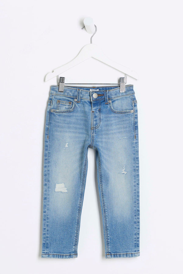 River Island Boys Mid Wash Skinny Fit Jeans