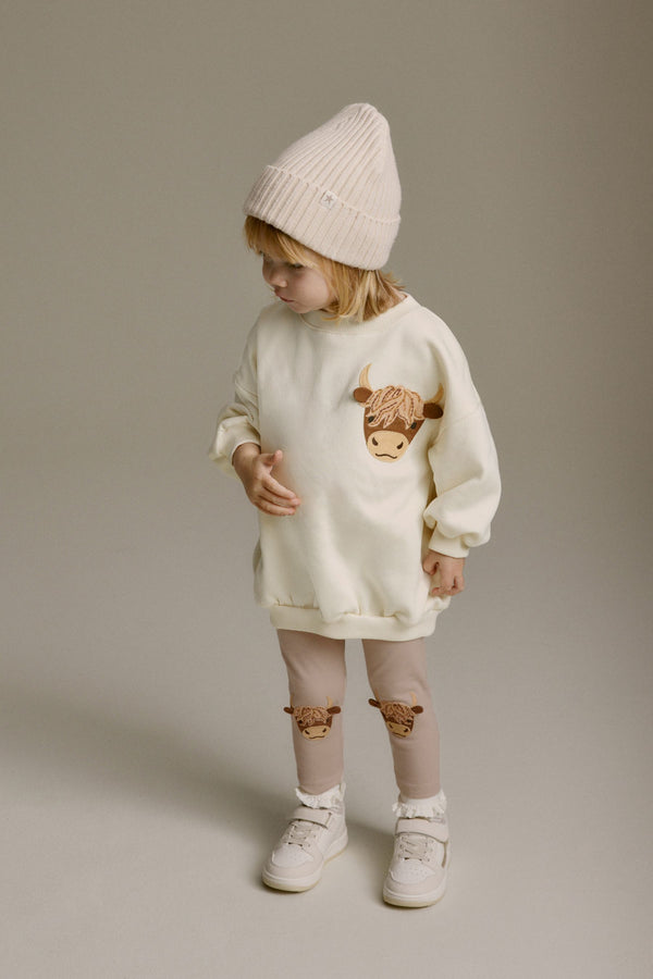 Cream Hamish Character Sweat and Leggings Set (3mths-7yrs)