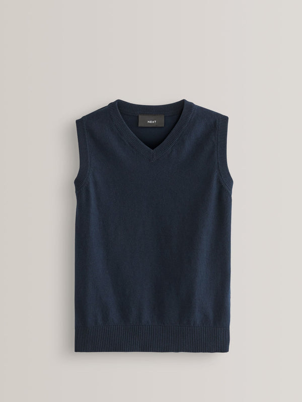 Navy School Tank Top (3-16yrs)