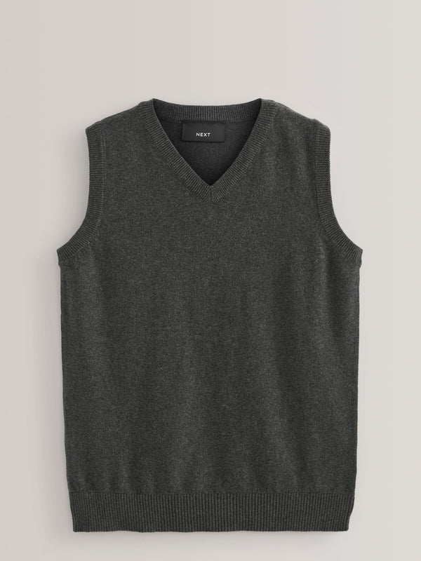 Grey School Tank Top (3-16yrs)