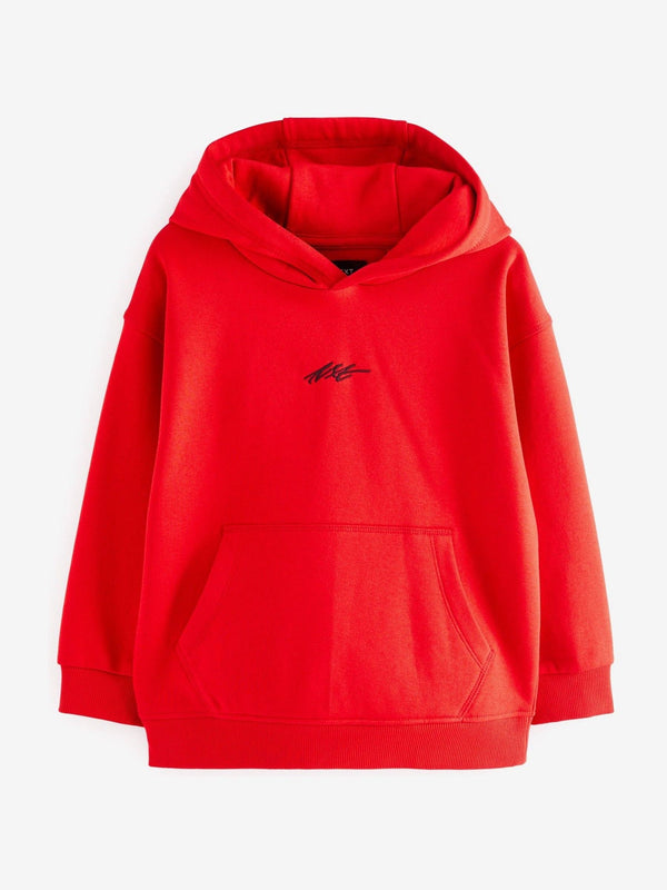 Red Sign Off Hoodie (3-16yrs)