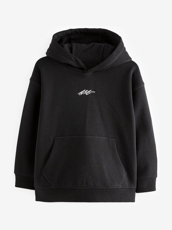 Black Sign Off Hoodie (3-16yrs)