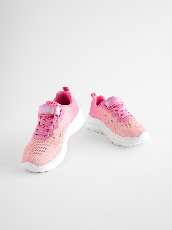 Pink Glitter School PE Trainers